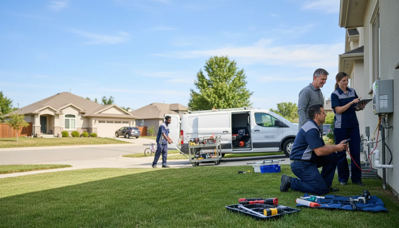 Tankless water heater service in Benton, PA